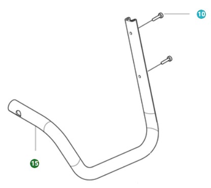 Frame Assy Left Bumper i gruppen  hos Gräsklipparbutiken (5310179-01)