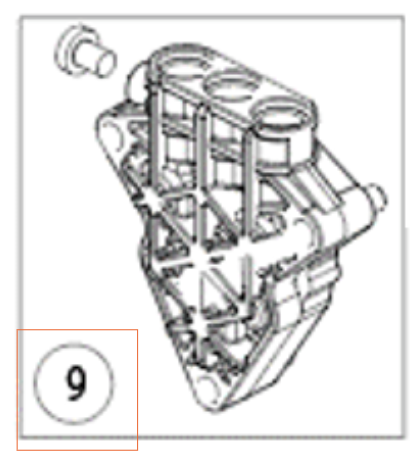 Cylinder Head Cylinder Block 1 i gruppen  hos Gräsklipparbutiken (5312596-01)