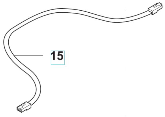 WIRING ASSY MODULAR JACK 6/6 R i gruppen  hos Gräsklipparbutiken (5893508-06)