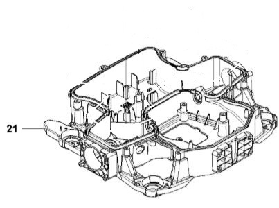 CHASSIS LOWER FRONT i gruppen  hos Gräsklipparbutiken (5927436-01)