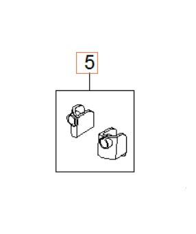 Bracket For Hose Reel Holder i gruppen  hos Gräsklipparbutiken (5962886-01)