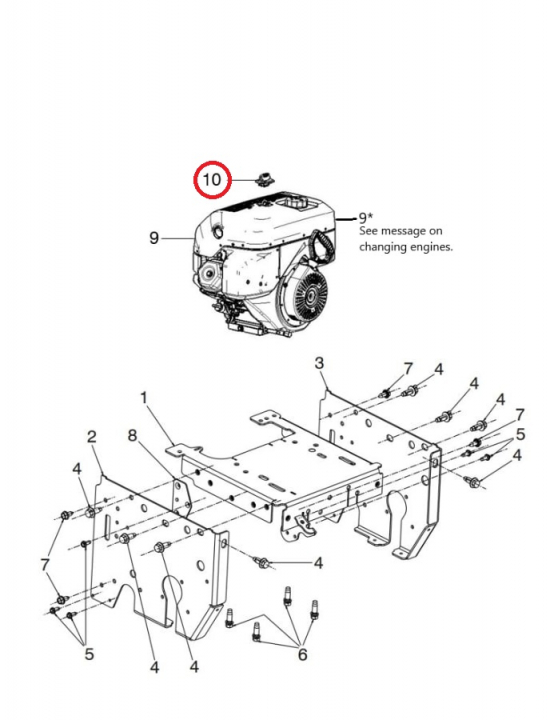 Cover Lift Hook i gruppen  hos Gräsklipparbutiken (5976513-01)