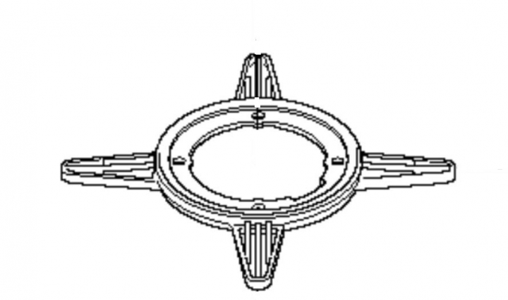 FRAME MOTOR HOUSING i gruppen  hos Gräsklipparbutiken (5993182-01)