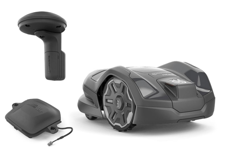 Husqvarna Automower® 310E Nera Robotgräsklippare med EPOS plug-in kit i gruppen Robotgräsklippare / Husqvarna Automower® / Robotgräsklippare utan begränsningskabel hos Gräsklipparbutiken (9706541-211)