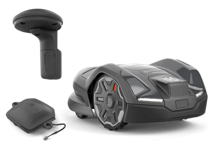 Husqvarna Automower® 410XE Nera Robotgräsklippare med EPOS plug-in kit i gruppen Robotgräsklippare / Husqvarna Automower® / Robotgräsklippare utan begränsningskabel hos Gräsklipparbutiken (9706544-211)