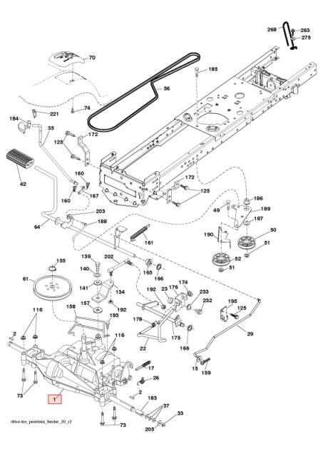 Transmission Peerless 206-565 6vxl